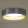 Duolla - LED loftlampe ROLLER LED/24W/230V diameter 45 cm sølvfarvet/guldfarvet