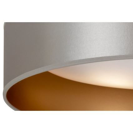 Duolla - LED loftlampe ROLLER LED/24W/230V diameter 45 cm sølvfarvet/guldfarvet