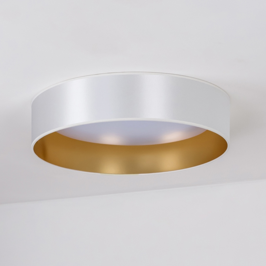 Duolla - LED loftlampe ROLLER LED/24W/230V diameter 45 cm sølvfarvet/guldfarvet