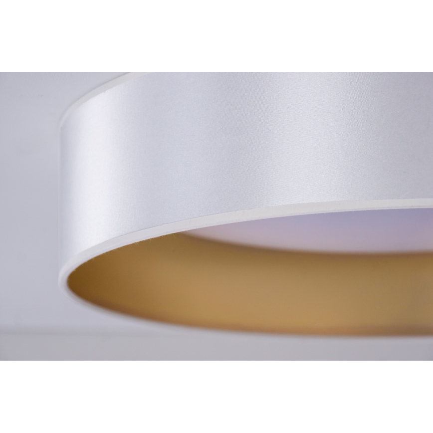 Duolla - LED loftlampe ROLLER LED/24W/230V diameter 45 cm sølvfarvet/guldfarvet