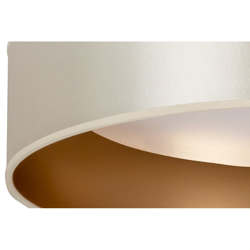 Duolla - LED loftlampe ROLLER LED/24W/230V diameter 45 cm sølvfarvet/guldfarvet