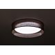 Duolla - LED loftlampe ROLLER LED/24W/230V mørkebrun