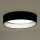 Duolla - LED loftlampe ROLLER LED/24W/230V sort/sølvfarvet