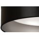 Duolla - LED loftlampe ROLLER LED/24W/230V sort/sølvfarvet