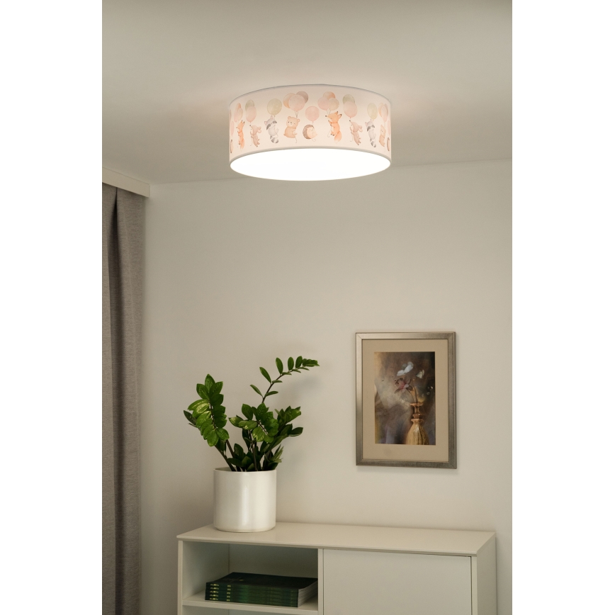 Duolla - LED loftlampe til børn CORTINA LED/26W/230V diameter 40 cm 4000K