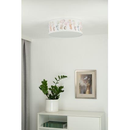Duolla - LED loftlampe til børn CORTINA LED/26W/230V diameter 40 cm 4000K