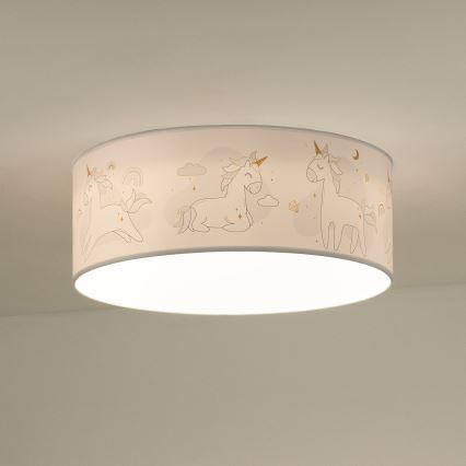 Duolla - LED loftlampe til børn CORTINA LED/26W/230V diameter 40 cm 4000K