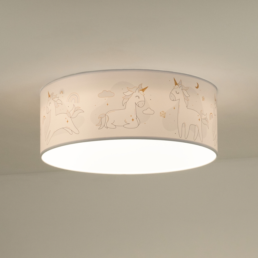 Duolla - LED loftlampe til børn CORTINA LED/26W/230V diameter 40 cm 4000K