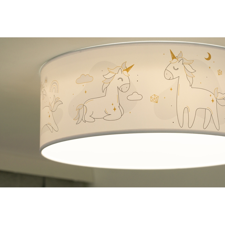 Duolla - LED loftlampe til børn CORTINA LED/26W/230V diameter 40 cm 4000K