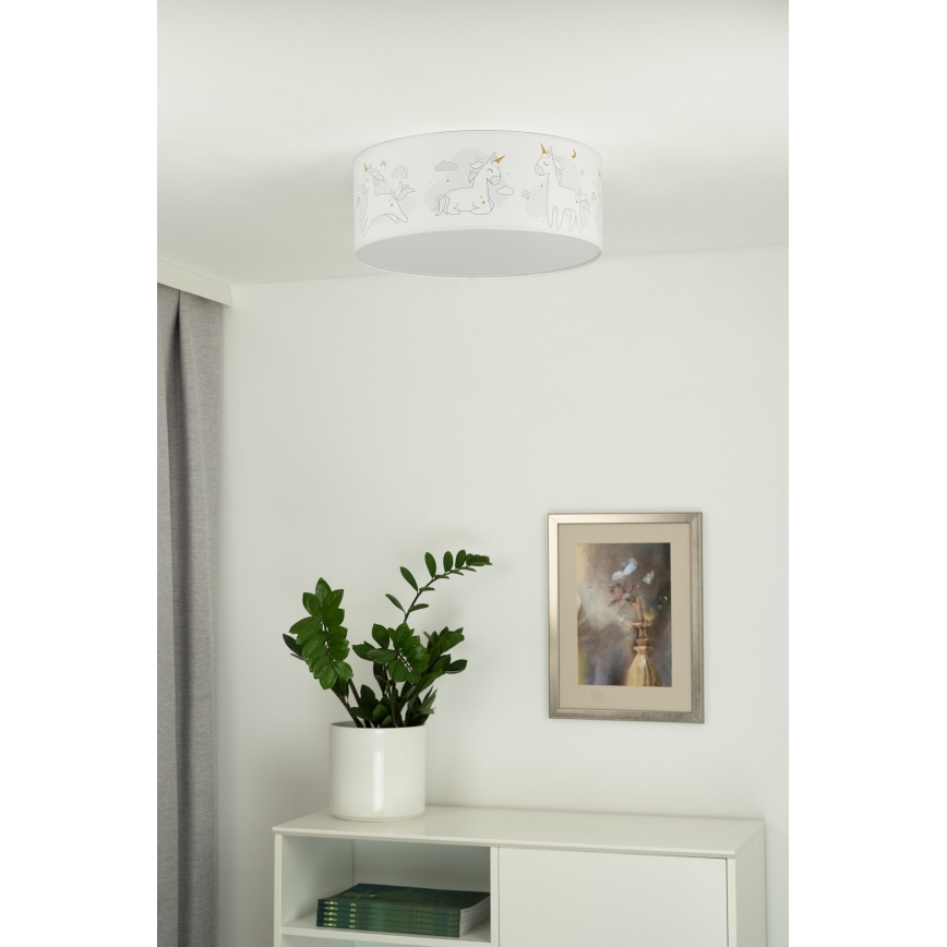 Duolla - LED loftlampe til børn CORTINA LED/26W/230V diameter 40 cm 4000K
