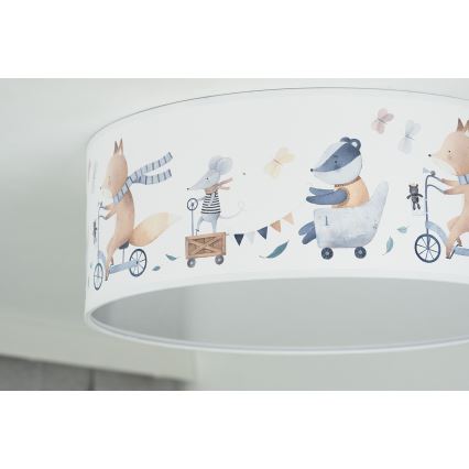 Duolla - LED loftlampe til børn CORTINA LED/26W/230V diameter 40 cm 4000K