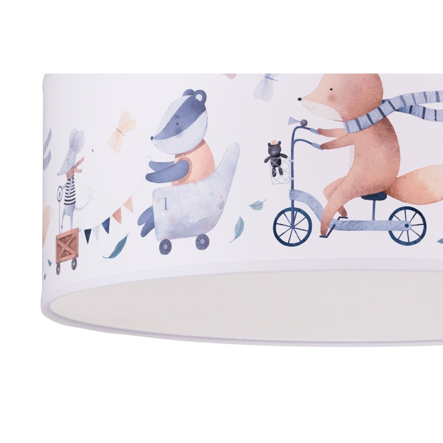 Duolla - LED loftlampe til børn CORTINA LED/26W/230V diameter 40 cm 4000K