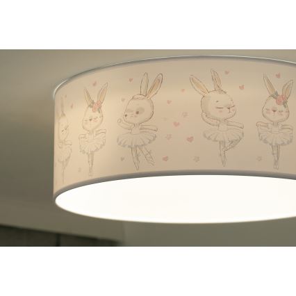 Duolla - LED loftlampe til børn CORTINA LED/26W/230V diameter 40 cm 4000K
