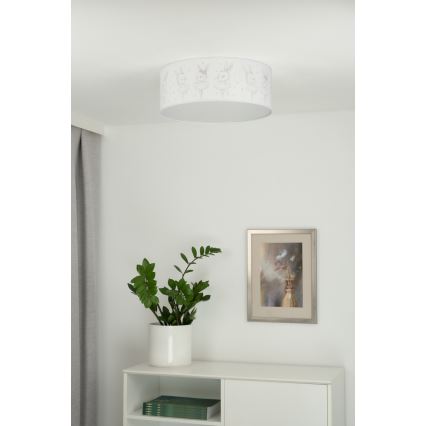 Duolla - LED loftlampe til børn CORTINA LED/26W/230V diameter 40 cm 4000K