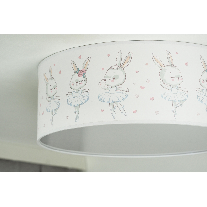 Duolla - LED loftlampe til børn CORTINA LED/26W/230V diameter 40 cm 4000K