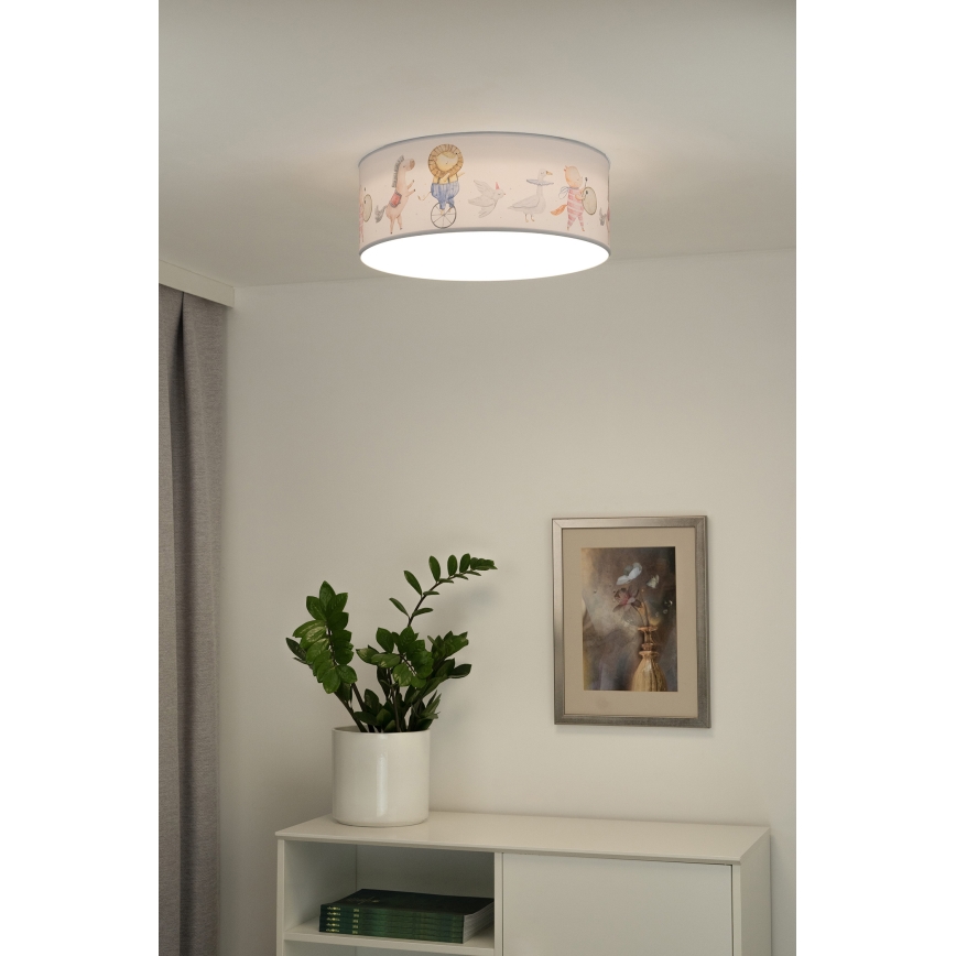 Duolla - LED loftlampe til børn CORTINA LED/26W/230V diameter 40 cm 4000K
