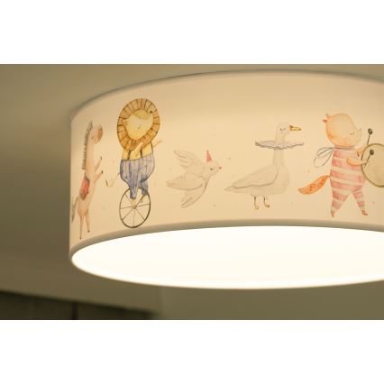 Duolla - LED loftlampe til børn CORTINA LED/26W/230V diameter 40 cm 4000K