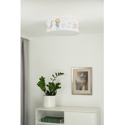 Duolla - LED loftlampe til børn CORTINA LED/26W/230V diameter 40 cm 4000K