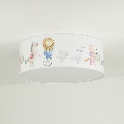 Duolla - LED loftlampe til børn CORTINA LED/26W/230V diameter 40 cm 4000K