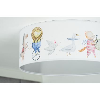 Duolla - LED loftlampe til børn CORTINA LED/26W/230V diameter 40 cm 4000K