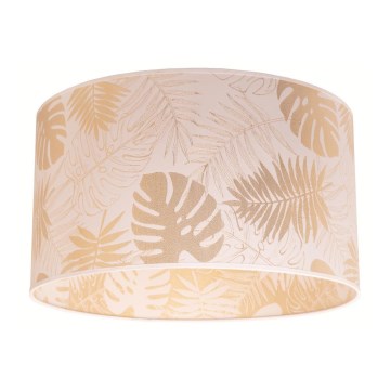 Duolla - Loftlampe ARECA 1xE27/40W/230V diameter 45 cm messing/hvid