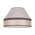 Duolla - Loftlampe AVIGNON 1xE27/15W/230V diameter 50 cm beige