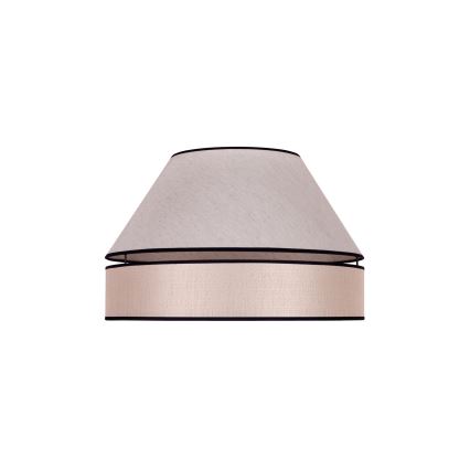 Duolla - Loftlampe AVIGNON 1xE27/15W/230V diameter 50 cm beige