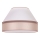 Duolla - Loftlampe AVIGNON 1xE27/15W/230V diameter 50 cm hvid/beige