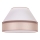 Duolla - Loftlampe AVIGNON 1xE27/15W/230V diameter 50 cm hvid/beige