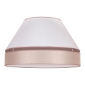 Duolla - Loftlampe AVIGNON 3xE27/15W/230V diameter 60 cm hvid/beige