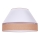 Duolla - Loftlampe AVIGNON 3xE27/15W/230V diameter 60 cm hvid/brun