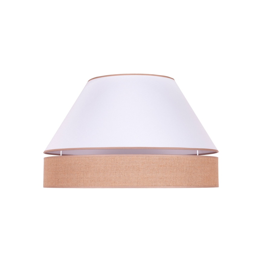 Duolla - Loftlampe AVIGNON 3xE27/15W/230V diameter 60 cm hvid/brun