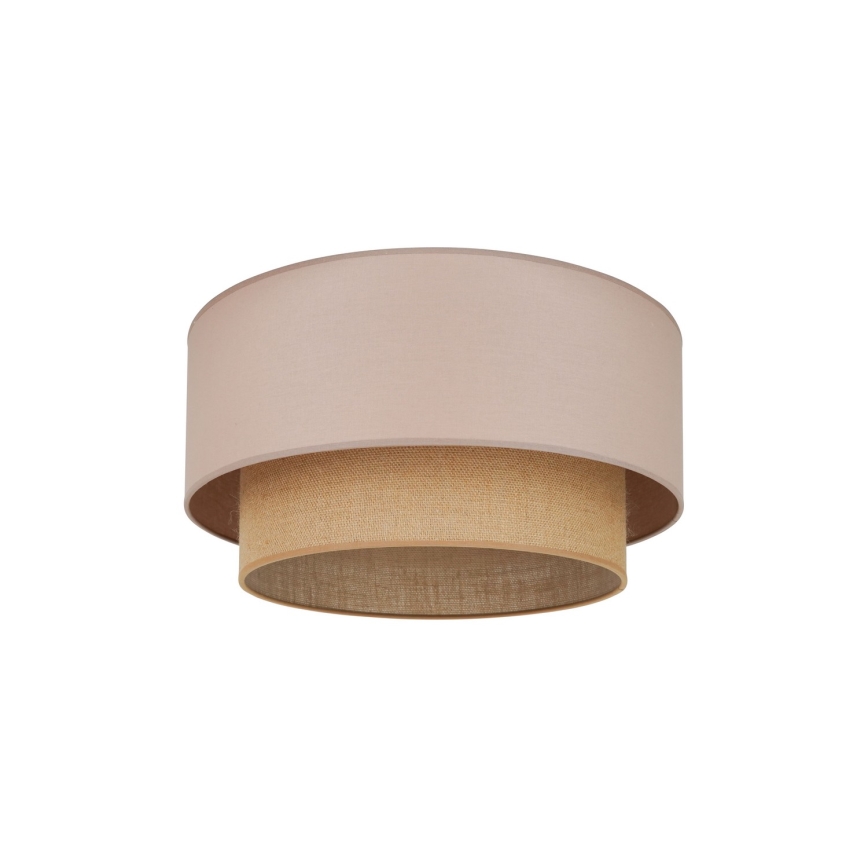 Duolla - Loftlampe BOHO 1xE27/15W/230V diameter 45 cm beige/brun