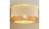 Duolla - Loftlampe BOHO 1xE27/15W/230V diameter 45 cm beige/brun