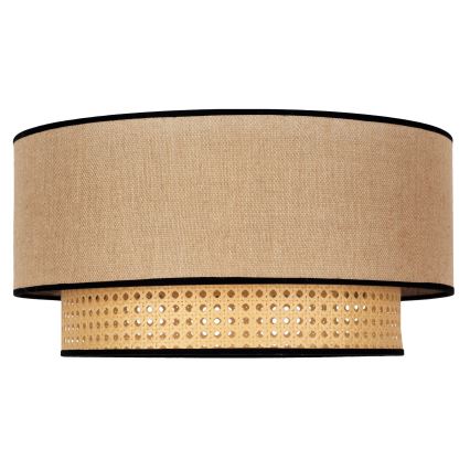 Duolla - Loftlampe BOHO 1xE27/15W/230V diameter 45 cm beige/Rattan