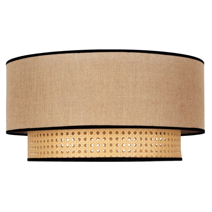 Duolla - Loftlampe BOHO 1xE27/15W/230V diameter 45 cm beige/Rattan
