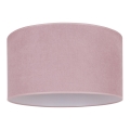 Duolla - Loftlampe BRISTOL 1xE27/15W/230V pr. 45 cm rosa/hvid