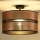 Duolla - Loftlampe COPPER SHINY 1xE27/15W/230V diameter 40 cm kobber/sort