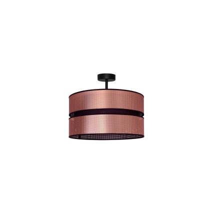 Duolla - Loftlampe COPPER SHINY 1xE27/15W/230V diameter 40 cm kobber/sort