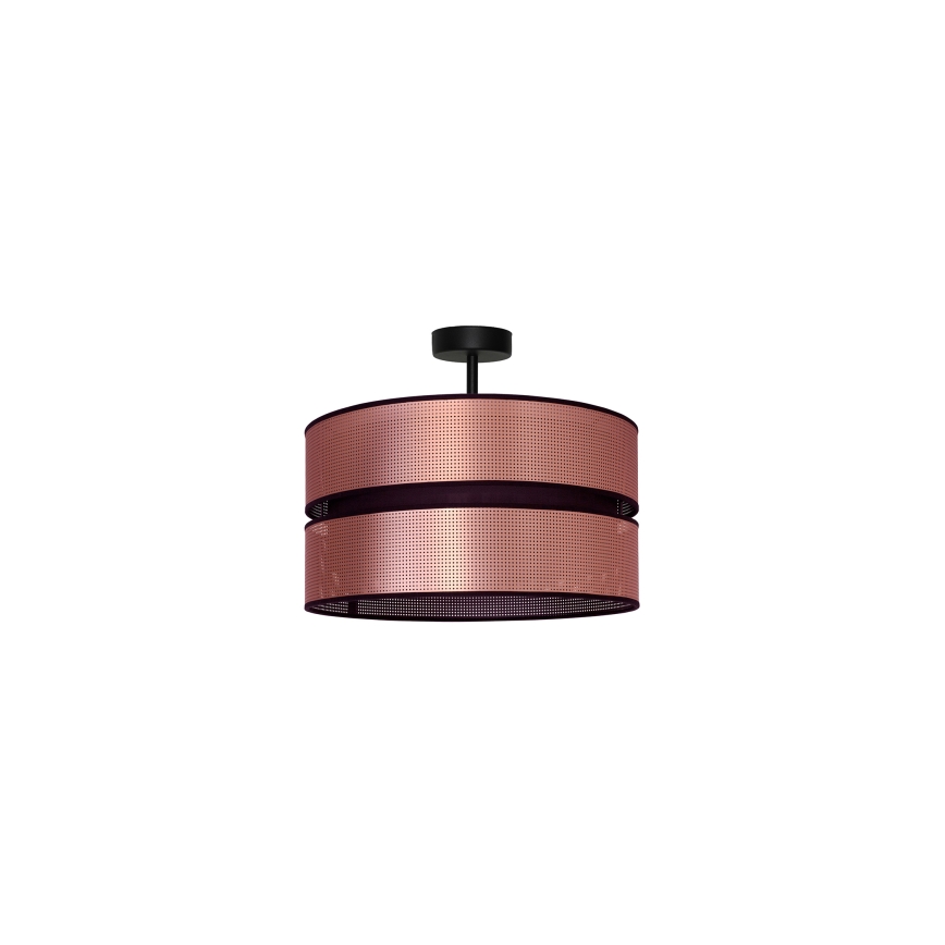 Duolla - Loftlampe COPPER SHINY 1xE27/15W/230V diameter 40 cm kobber/sort