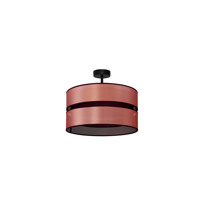 Duolla - Loftlampe COPPER SHINY 1xE27/15W/230V diameter 40 cm kobber/sort