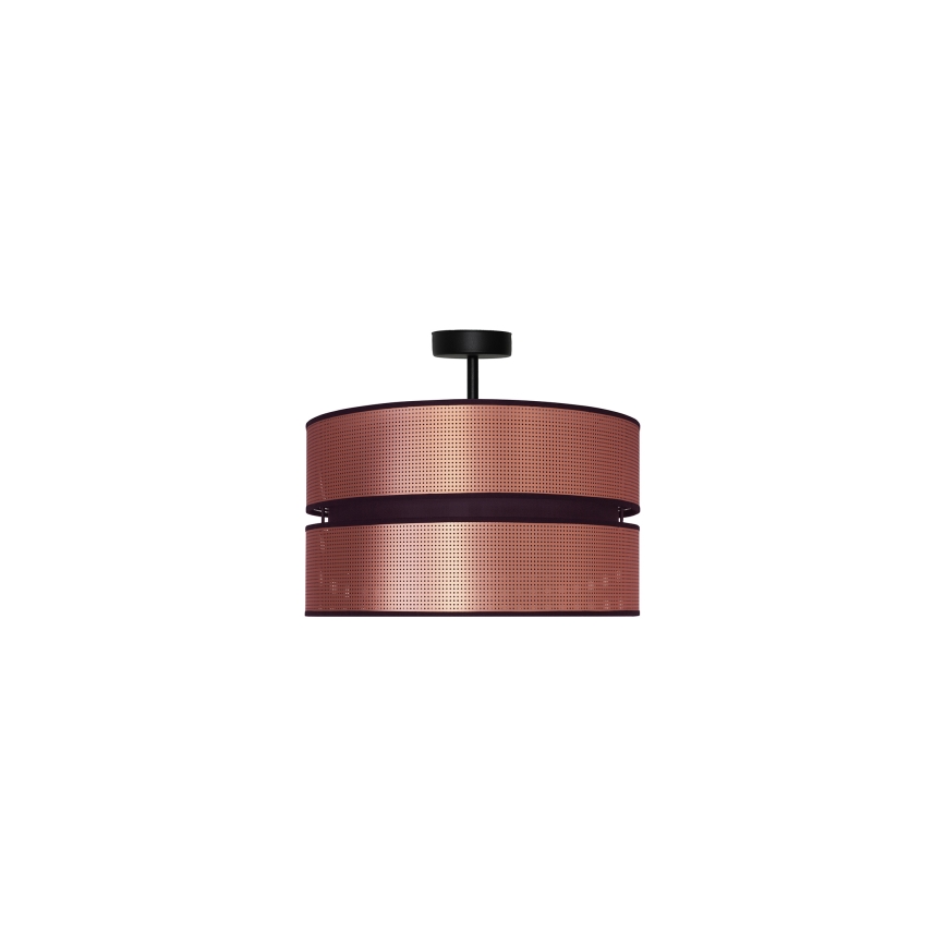 Duolla - Loftlampe COPPER SHINY 1xE27/15W/230V diameter 40 cm kobber/sort