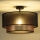 Duolla - Loftlampe COPPER SHINY 1xE27/15W/230V diameter 45 cm brun/kobber