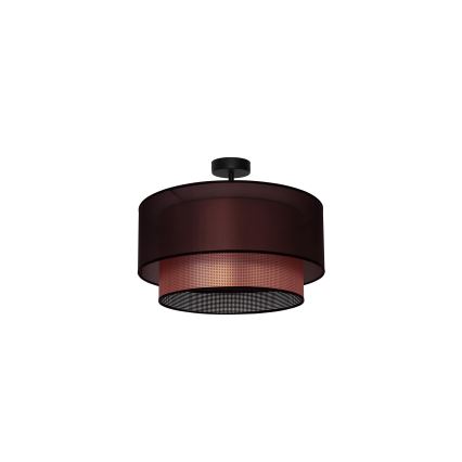 Duolla - Loftlampe COPPER SHINY 1xE27/15W/230V diameter 45 cm brun/kobber