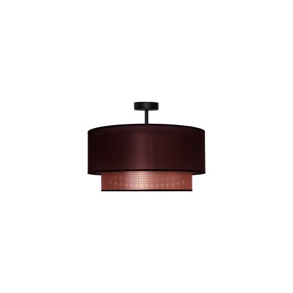 Duolla - Loftlampe COPPER SHINY 1xE27/15W/230V diameter 45 cm brun/kobber