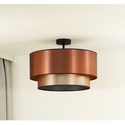 Duolla - Loftlampe COPPER SHINY 1xE27/15W/230V diameter 45 cm kobber