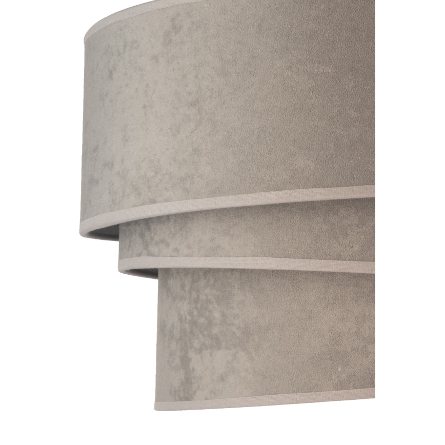 Duolla - Loftlampe DEVON 1xE27/40W/230V diameter 45 cm grå