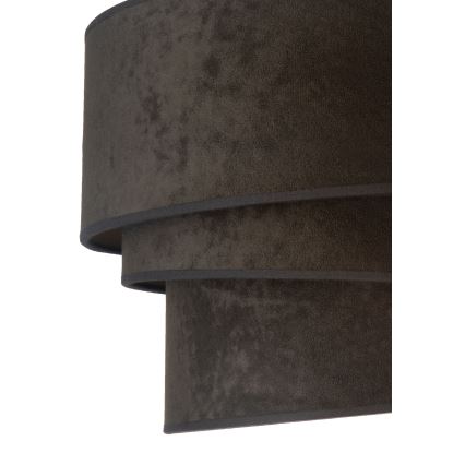 Duolla - Loftlampe DEVON 1xE27/40W/230V diameter 45 cm sort/guldfarvet