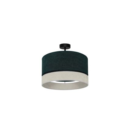 Duolla - Loftlampe DOUBLE 1xE27/15W/230V diameter 40 cm grøn/grå