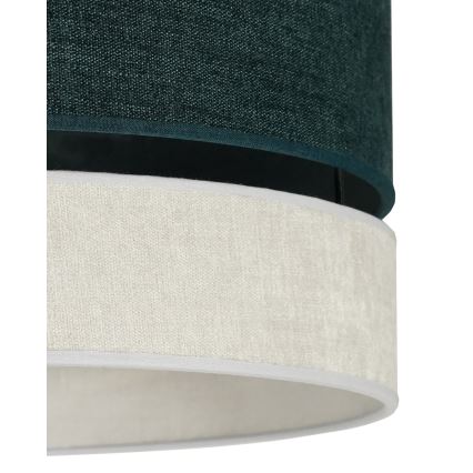 Duolla - Loftlampe DOUBLE 1xE27/15W/230V diameter 40 cm grøn/grå